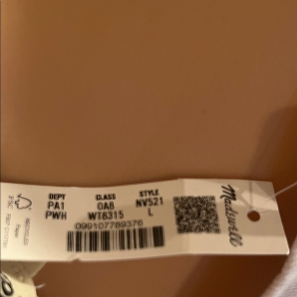 Madewell White Sleeveless Mini Dress - Picture 7 of 9